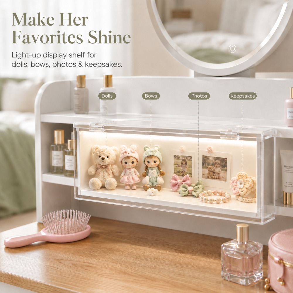 Regalo Perfetto per Lei, Set d - Beauty Makeup Vanity Set recensione e prezzo